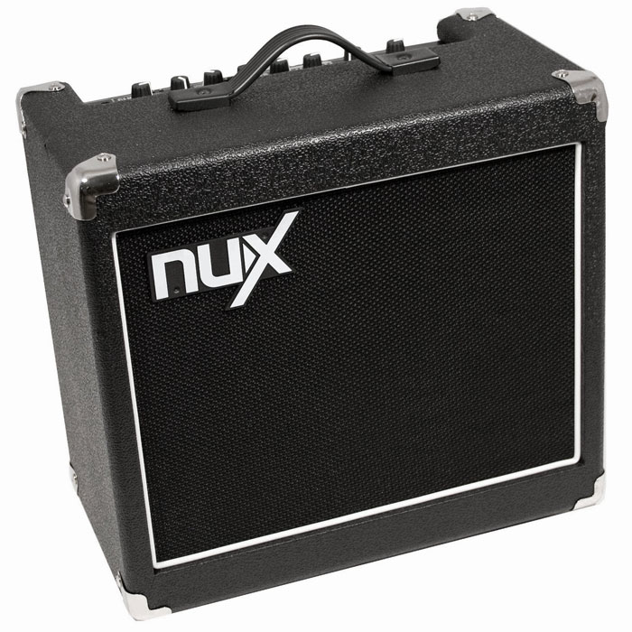 Nux Mighty15SE гитарный комбоусилительMighty15SE Nux Mighty15SE гитарный комбоусилительMighty15SEБлагодаря своему дружественному интерфейсу и потрясающему звуку Nux Mighty15SE - это одна из популярных моделей комбоусилителей семейства NUX. Данная модель выводит звучание на совершенно другой, более высокий уровень посредством продвинутой цифровой платформы, улучшающей звук и эффекты. Панель управления основана на платформе классического усилителя Mighty15. В основе электронной начинки процессоров NUX лежит технология TS/AC, что означает True Simulation of Analog Circuits - Подлинная имитация аналоговых устройств.В процессе игры вы заметите более динамичное воспроизведение звука, моментально реагирующее на разностилевое исполнение, по звуку не отличающееся от воспроизведения звука настоящего лампового усилителя. К тому же, Nux Mighty15SE имеет достаточный запас мощности и может использоваться не только в домашних условиях, но и на небольших концертах и мероприятиях. При необходимости усилить звук, можно подключиться к порталовой системе через линейный выход. Усилитель имеет небольшие габариты, его легко взять с собой к друзьям, на репетицию, небольшую концертную площадку.Динамик: 8 (19.2 см.)Технология TS/ACЧистый канал, 6 типов дисторшн, 4 эффекта модуляции, эффект задержки (delay) и реверберации (reverb)3-х полосный эквалайзер (3-band EQ)Кнопка регулировки ритма (TAP tempo)Встроенный тюнер
