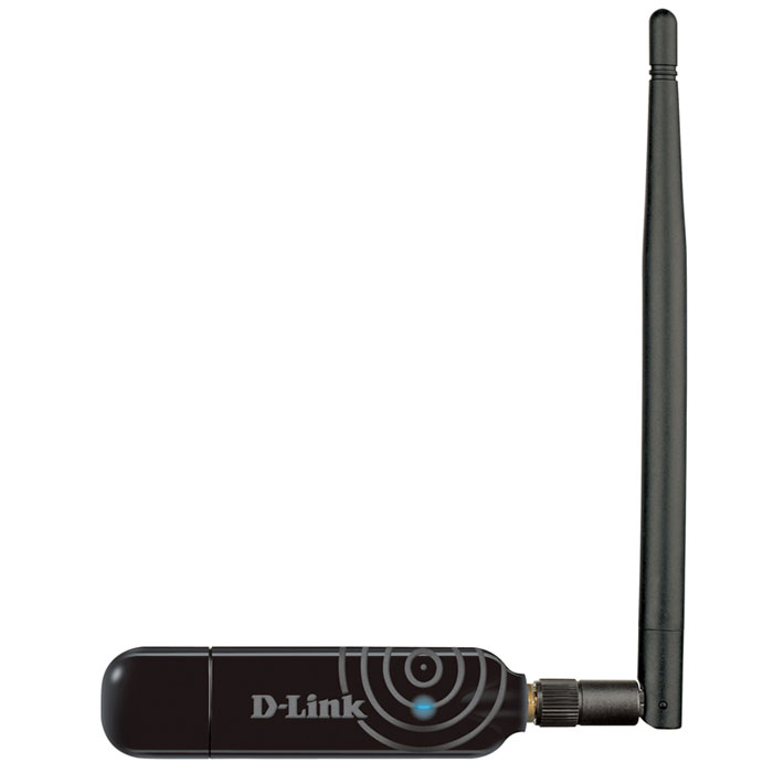 D-Link DWA-137/A1В адаптерDWA-137/A1В D-Link DWA-137/A1В адаптерDWA-137/A1ВБеспроводной USB-адаптер DWA-137 позволяет подключить компьютер к высокоскоростной беспроводной сети и обеспечивает отличный прием сигнала. Когда подключение установлено, можно получить доступ к высокоскоростному Интернет-соединению и приступить к просмотру Web-страниц, воспроизведению потокового видео и музыки, а также играть в сетевые игры и организовать общий доступ к контенту для друзей.Высокая производительность:Адаптер DWA-137 обеспечивает высокую производительность беспроводного подключения для компьютера. Пользователи могут легко добавить адаптер в сеть и просматривать Web-страницы, предоставлять совместный доступ к файлам и принтерам, и общаться в чате. Высокая скорость беспроводного соединения расширяет возможности использования сети Интернет, обеспечивает эффективную работу сервисов, требовательных к полосе пропускания, таких как IP-телефония, сетевые игры, и потоковое видео.Расширенный радиус действия:Адаптер DWA-137 предоставляет возможность использования беспроводного подключения в труднодоступных местах. Антенна с высоким коэффициентом усиления, которой оборудован адаптер, повышает качество приема сигнала. Поэтому с помощью DWA-137 можно подключаться к беспроводной сети на большем удалении от маршрутизатора или точки доступа, чем при использовании обычного беспроводного адаптера. Возможность вращения антенны позволяет устранить зоны с низким уровнем сигнала и улучшить качество приема с помощью точной настройки положения антенны в пространстве. Добейтесь максимальной производительности беспроводной сети, подключив адаптер к беспроводному маршрутизатору 802.11n, и пользуйтесь подключением к сети в любой точке Вашего дома.Простота установки и использования:Мастер настройки D-Link позволяет легко установить USB-адаптер. Технология Wi-Fi Protected Setup (WPS) обеспечивает безопасное беспроводное подключение, не требуя от пользователя сложных настроек. Благодаря этой технологии не требуется задавать вручную сложные коды шифрования; просто нажмите кнопку, чтобы подключить устройство к сети и настроить безопасность. Обратная совместимость со стандартом 802.11g позволяет использовать его в беспроводных сетях с устаревшим оборудованием.Антенны: 1 встроенная + 1 съемная всенаправленная с коэффициентом усиления 5 dBiПоддерживаемые ОС: Windows 8/7/Vista/XP (SP3)