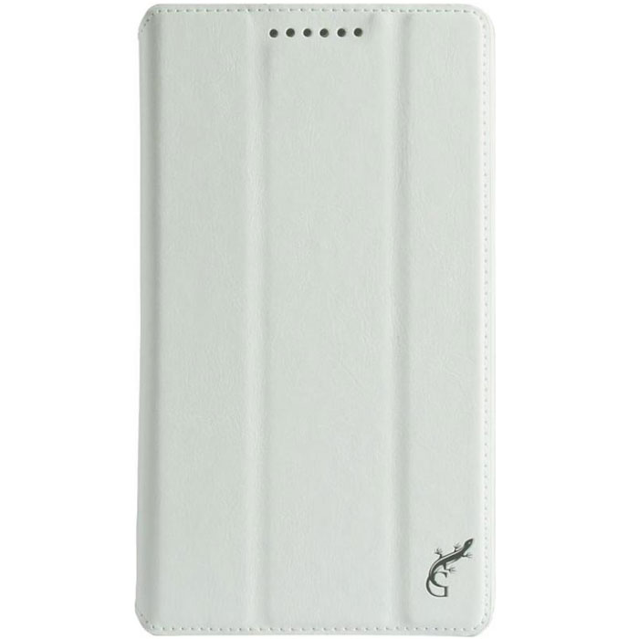 G-Case Executive чехол для Lenovo IdeaTab 2 7.0 (A7-30), WhiteGG-601 G-Case Executive чехол для Lenovo IdeaTab 2 7.0 (A7-30), WhiteGG-601Чехол G-Case Executive для Lenovo IdeaTab 2 7.0 (A7-30) предохраняет планшет от падений и ударов во время путешествий. Изделие отлично справляется с защитой дисплея и корпуса от царапин, потертостей, пыли, влаги и грязи благодаря плотному прилеганию, а натуральный высококачественный материал амортизирует силу удара при случайном падении. В конструкции чехла оставлены в свободном доступе все необходимые разъемы, порты, кнопки и клавиши. Для съемки видео и фотографий предусмотрено специальное отверстие для камеры. Не думайте, что вместе с обложкой гаджет будет выглядеть громоздким. Тонкая конструкция не увеличивает зрительно размеров планшета. Чехол также выполняет функцию поставки для удобства просмотра фильмов или чтения книг в пути. Трансформация из обложки в подставку происходит благодаря интегрированным подпоркам.