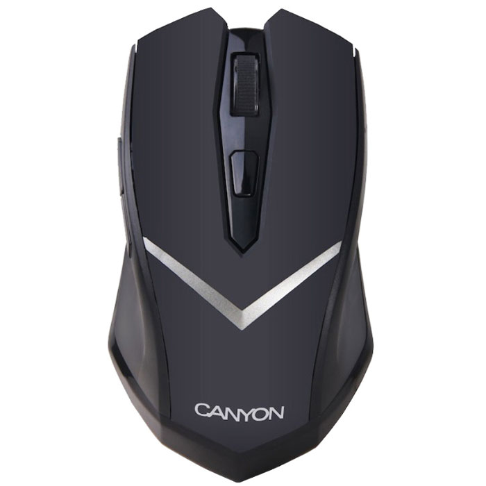 Canyon CNE-CMSW3, Black мышьCNE-CMSW3 Canyon CNE-CMSW3, Black мышьCNE-CMSW3Canyon CNE – оптическая мышь, которой могут пользоваться как правши, так и левши. Устройство подключается к компьютеру или ноутбуку по радиоканалу, при помощи миниатюрного передатчика. Эргономичная форма обеспечивает комфорт даже при длительном использовании устройства. Разрешение сенсора можно менять от 800 dpi до 1600 dpi, приспосабливая манипулятор к различным задачам.