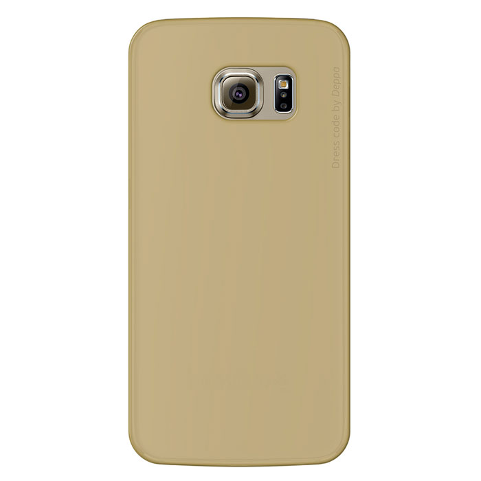 Deppa Sky Case чехол для Samsung Galaxy S6 Edge, Gold86042 Deppa Sky Case чехол для Samsung Galaxy S6 Edge, Gold86042Чехол Deppa Sky Case для Samsung Galaxy S6 Edge предназначен для защиты корпуса смартфона от механических повреждений и царапин в процессе эксплуатации. Имеется свободный доступ ко всем разъемам и кнопкам устройства. Чехол изготовлен из полипропилена и имеет толщину 0,4 мм.