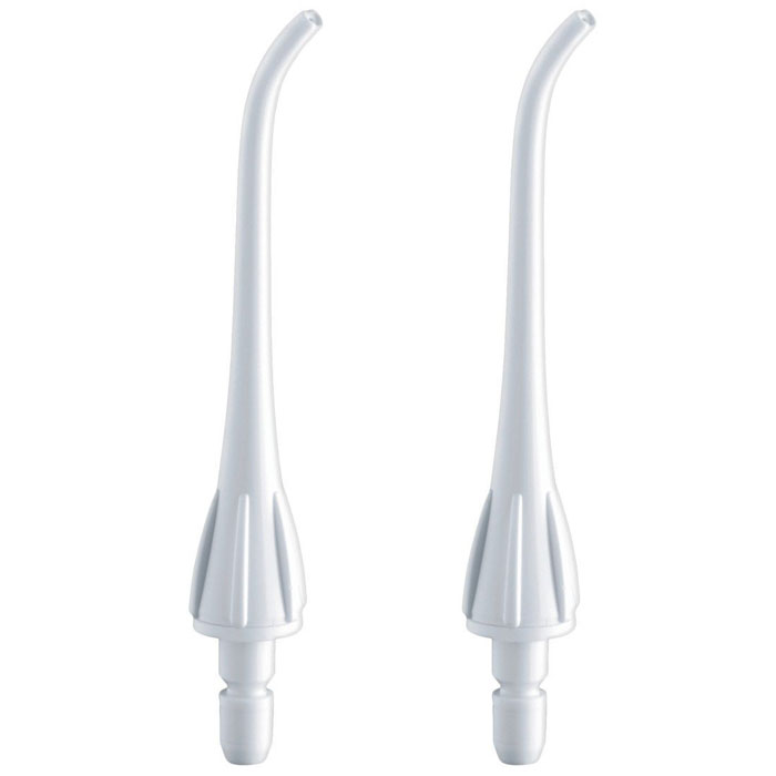 Panasonic EW0955W520 сменная насадка для EW-DJ40, DJ10EW0955W520 Panasonic EW0955W520 сменная насадка для EW-DJ40, DJ10EW0955W520Сменная насадка к ирригатору Panasonic EW0955W эффективно очищает полость рта, и уже после первого применения Вы почувствуете положительный результат. Использование насадки для ирригатора гарантирует профилактику заболеваний зубов и десен, отлично подойдет для ухода за отродонтическими конструкциями (например, брекет-системой). Одну насадку можно использовать всей семьей. Рекомендуется осуществлять чистку полости рта ирригатором два раза в неделю. Перед применением ирригатора необходимо проконсультироваться со стоматологом.