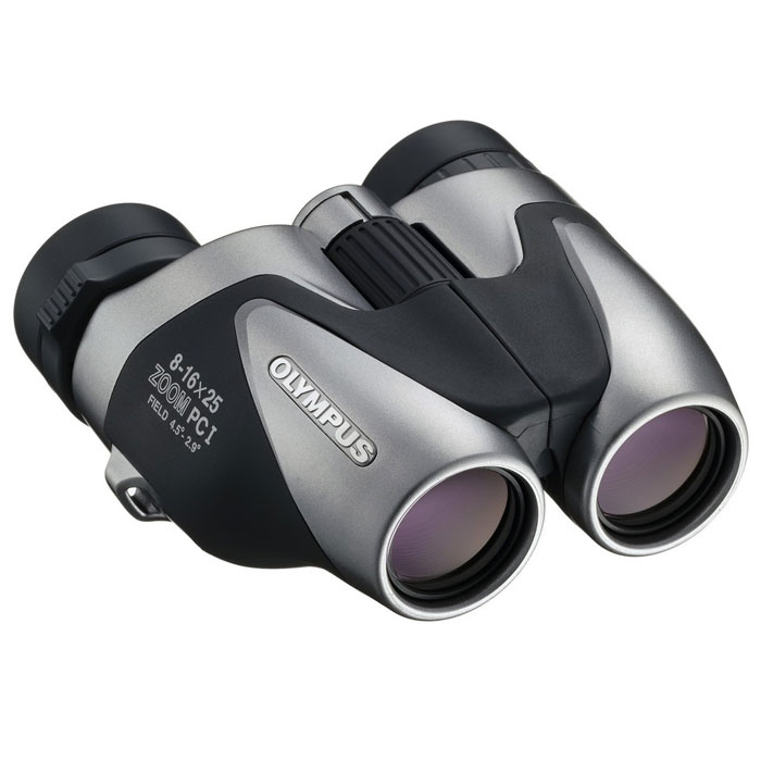 Olympus PCI Zoom 8-16x25 бинокль (с чехлом)17146 Olympus PCI Zoom 8-16x25 бинокль (с чехлом)17146Благодаря компактному дизайну, Olympus PCI Zoom 8-16x25 станет идеальным компаньоном для любителей путешествий. Многослойное покрытие линз гарантирует отличное качество изображения, а функция зума позволит приблизиться к наблюдаемому объекту. Призмы бинокля исполнены из специального стекла высочайшего качества Bak-4, что обеспечивает цветокорректную передачу изображений, а многослойное просветление линз гарантирует четкость и контраст наблюдаемых картинок. Это легкая компактная модель, идеально подходящая для наблюдений за быстродвижущимися объектами. Бинокль имеет набор всех необходимых функциональных особенностей: современный механизм центральной фокусировки - фокусировочный барабанчик позволит быстро подстроить фокус одновременно в обоих окулярах бинокля; регулируемое расстояние между половинками бинокля позволит подстроить прибор под индивидуальные особенности наблюдателя; возможность диоптрийной коррекции говорит о том, что людям, имеющим...