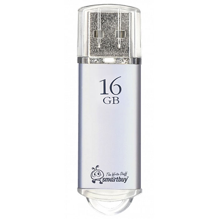 SmartBuy V-Cut 16GB, Silver USB-накопительSB16GBVC-S SmartBuy V-Cut 16GB, Silver USB-накопительSB16GBVC-SФлеш-накопитель SmartBuy V-Cut имеет классическую и удобную форму. При малых размерах у устройства большой объем памяти - 16 Гб. У флешки есть отверстие для шнурка, что позволит носить ее всегда с собой. Совместим с Windows 8/7/XP/2000/Vista, Mac OS 8.6 и Linux 2.4.0 (или выше). Пропускная способность интерфейса: 480 Мбит/сек
