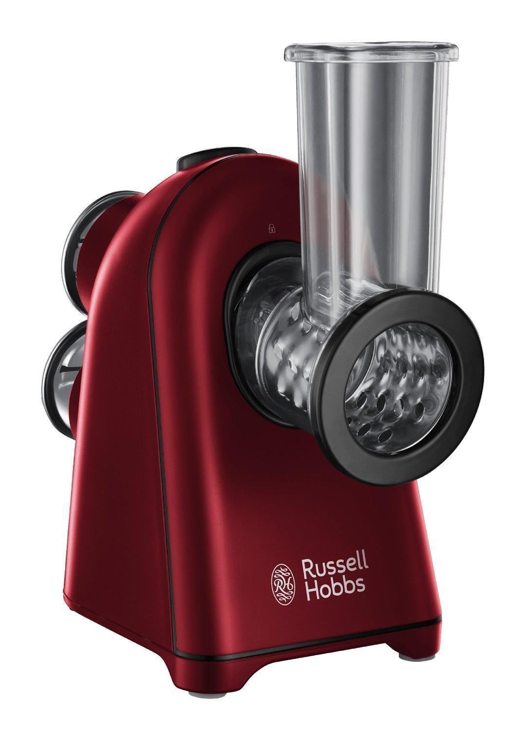Russell Hobbs 20346-56 Desire овощерезка20346-56 Desire Russell Hobbs 20346-56 Desire овощерезка20346-56 DesireОвощерезка Desire идеально шинкует, нарезает и натирает овощи к вашим рецептам. Идеально подходит для приготовления салатов и гарниров. Сочетая форму и функционал, аксессуары из нержавеющей стали и современный дизайн, выполненный в красном цвете с черными акцентами, овощерезка Desire невероятно проста в обращении, очистке и хранении.
