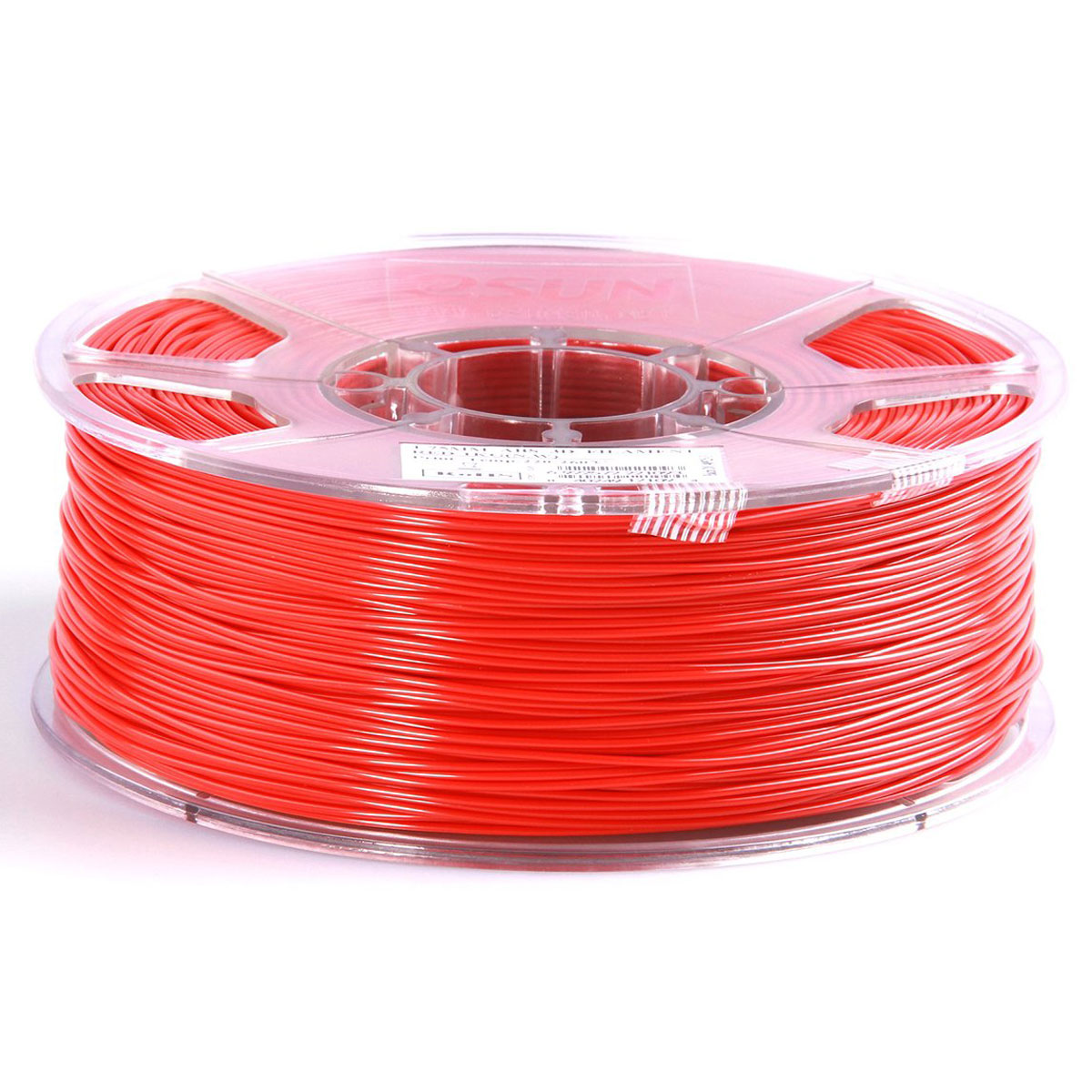 ESUN пластик ABS в катушке, Red, 1,75 ммABS175R1 ESUN пластик ABS в катушке, Red, 1,75 ммABS175R1Пластик ABS от ESUN долговечный и очень прочный полимер, ударопрочный, эластичный и стойкий к моющим средствам и щелочам. Один из лучших материалов для печати на 3D принтере. Пластик ABS не имеет запаха и не является токсичным. Температура плавления220-260°C. АБС пластик для 3D-принтера применяется в деталях автомобилей, канцелярских изделиях, корпусах бытовой техники, мебели, сантехники, а также в производстве игрушек, сувениров, спортивного инвентаря, деталей оружия, медицинского оборудования и прочего.Диаметр пластиковой нити: 1.75 мм