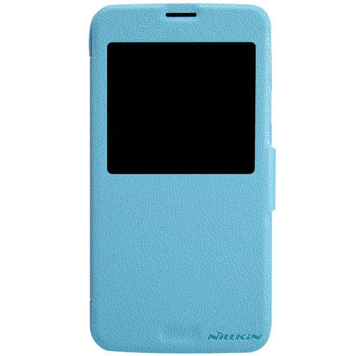 Nillkin Fresh Series Leather Case чехол для Samsung Galaxy S5, BlueT-N-SG900-001 Nillkin Fresh Series Leather Case чехол для Samsung Galaxy S5, BlueT-N-SG900-001Чехол Nillkin Fresh Series Leather Case сделан из высококачественного поликарбоната и экокожи. Он надежно фиксирует и защищает смартфон при падении. Обеспечивает свободный доступ ко всем разъемам и элементам управления. Уникальный дизайн чехла с окном для экрана, в котором отображаются все важные иконки. Нет необходимости открывать чехол для того, чтобы установить время, выбрать музыку, сделать фото, ответить на звонок или прочитать сообщение.