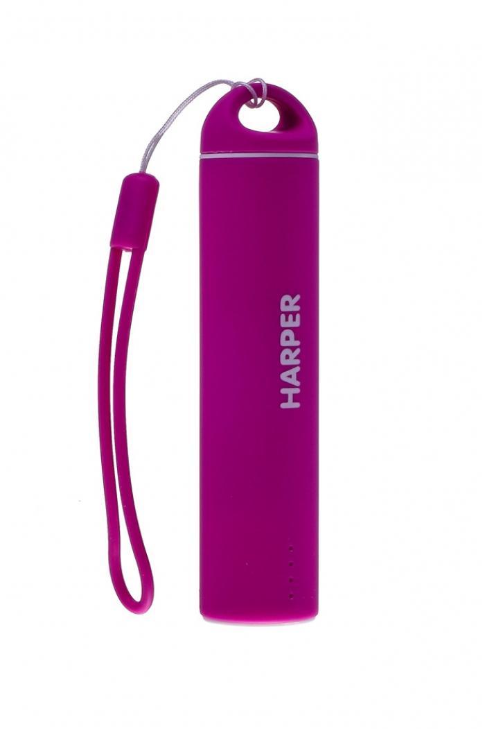 Harper PB-2602, Pink внешний аккумуляторPB-2602 Pink Harper PB-2602, Pink внешний аккумуляторPB-2602 PinkБудь легким и ярким! Для молодых и энергичных представлен большой выбор вариантов дизайна и ярких цветов для активной жизни. Компактные размеры Harper PB-2602 позволяют без труда носить его как оригинальный аксессуар на сумке или рюкзаке. Размеры аккумулятора существенно меньше размеров стандартного смартфона. При этом, аккумулятор способен полностью зарядить мобильный телефон или смартфон.