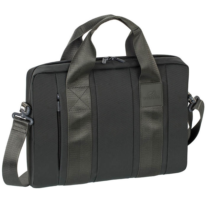 Riva 8820 сумка для ноутбука 13.3, GreyRivaCase 8820 grey Riva 8820 сумка для ноутбука 13.3, GreyRivaCase 8820 greyСумка Riva 8820 для ноутбука 13.3 выполнена из плотного синтетического материала и имеет утолщенные стенки для лучшей защиты ноутбука от случайных ударов и царапин, а также от пыли и влаги. Два дополнительных внутренних отделения помогут удобно разместить все необходимые аксессуары, планшет до 10.1 и документы. На передней и задней стенке сумка имеет скрытое отделение на молнии для аксессуаров и документов. Двойная застежка молния служит для удобного доступа к устройству. Ручки из оригинальной, цельной стропы закреплены через всю поверхность сумки, это усиливает конструкцию сумки и позволяет переносить практически любой вес. Регулируемый, съемный плечевой ремень предназначен для удобной транспортировки.