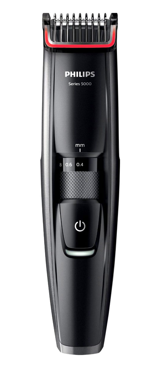 Philips BT5200/16 триммерBT5200/16 Philips BT5200/16 триммерBT5200/16Триммер Philips BT 5200/16, оснащенный металлическими лезвиями, позволяет создать идеальный образ в соответствии с пожеланиями, будь то трехдневная щетина, короткая или длинная борода. Новый встроенный гребень приподнимает волоски для точного и эффективного подравнивания одним движением. Динамическая система подравнивания и встроенный гребень приподнимают волоски к лезвию для равномерного подравнивания и создания эффекта трехдневной щетины, а также моделирования короткой или длинной бороды. Данная модель обеспечивает подравнивание щетины и одновременно заботу о коже. Новый встроенный гребень приподнимает волоски к лезвиям для удобного и эффективного подравнивания. Триммер оснащен металлическими лезвиями с двойной заточкой, которые срезают больше волосков за одно движение для более быстрого подравнивания. Выберите нужную установку длины 0,4–10 мм с шагом 0,2 мм, повернув колесико на ручке. Выбранная установка будет зафиксирована, чтобы...