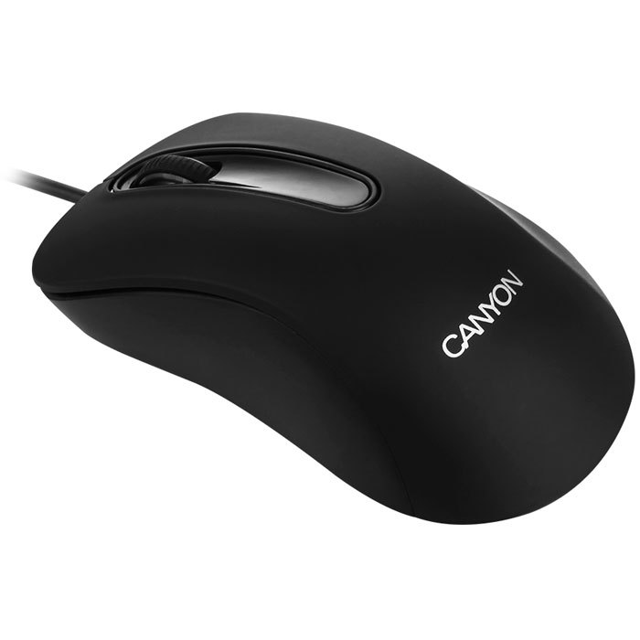 Canyon CNE-CMS2, Black мышьCNE-CMS2 Canyon CNE-CMS2, Black мышьCNE-CMS2Canyon CNE-CMS2 - эта простая оптическая мышь с тремя кнопками имеет эргономичную форму и приятное на ощупь прорезиненное покрытие. Отличный выбор за небольшую сумму.