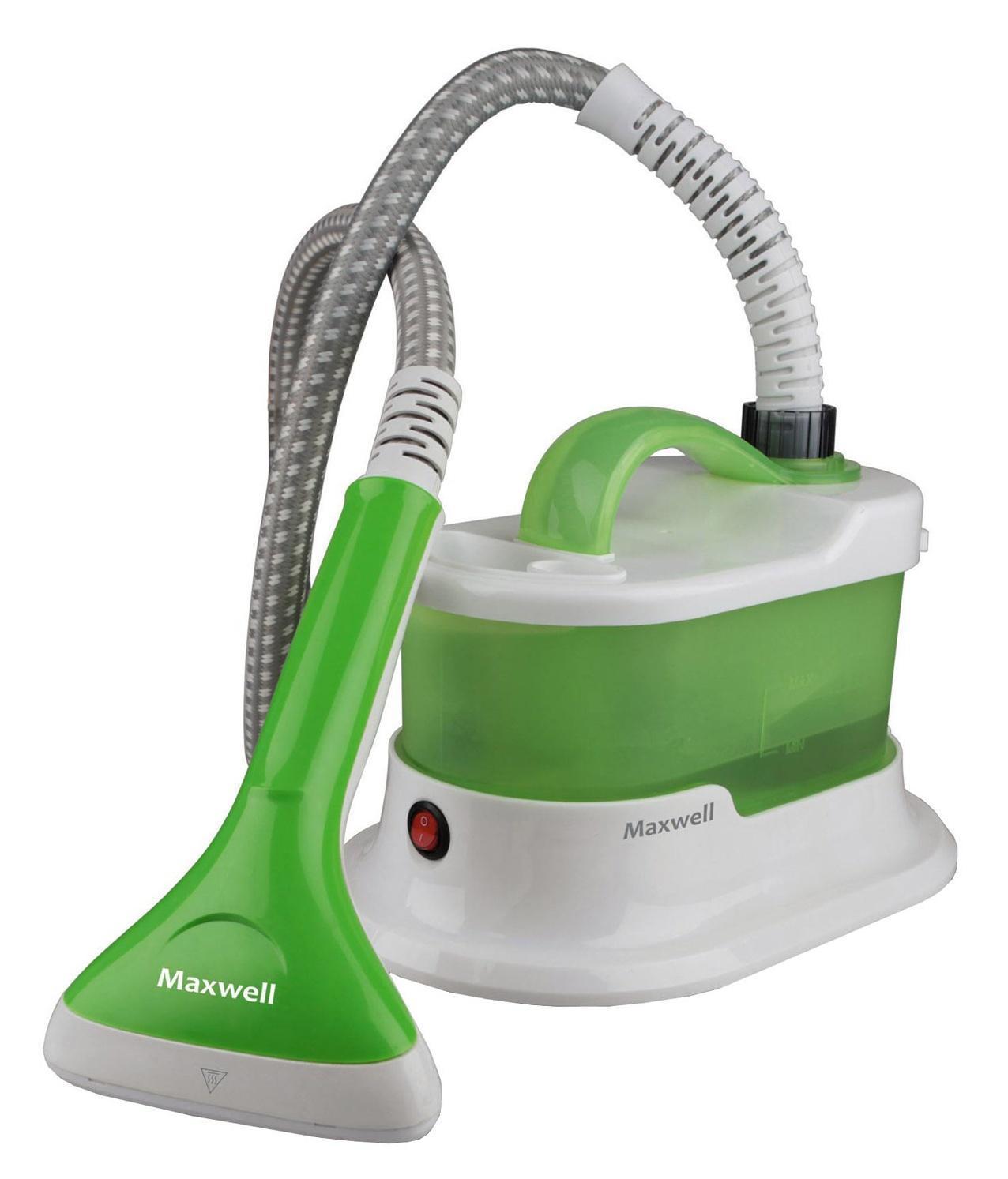 Maxwell MW-3715(G) отпаривательMW-3715(G) Maxwell MW-3715(G) отпаривательMW-3715(G)С Maxwell MW-3715 G вам не придется даже снимать одежду с вешалки. Резервуар воды емкостью 1 литр позволяет с легкостью отпарить большое количество вещей. Максимальная мощность устройства равняется 1500 Вт, а расход пара — 30-35 г/мин. Гибкий шланг не стесняет вас в движениях в процессе использования, более того он не нагревается, что защищает вас от ожога.