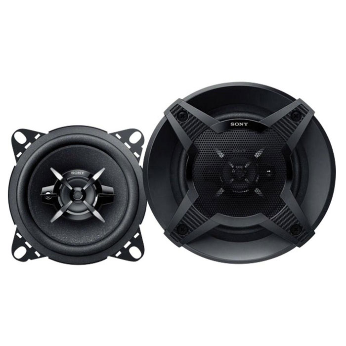 Sony XS-FB1030 колонки автомобильныеXSFB1030.U Sony XS-FB1030 колонки автомобильныеXSFB1030.USony XS-FB1030 - 3-полосная коаксиальная акустическая система для вашего авто. Эти мощные и компактные колонки обеспечат качественный звук по приемлемой цене. Конусный НЧ-динамик с диффузором из целлюлозы, усиленной слюдой (MRC), купольный ВЧ-динамик и динамик ультравысоких частот вместе создают чистое, сбалансированное звучание по всему частотному диапазону. А небольшой размер заметно упрощает установку. Материал диффузора ВЧ-динамика: PEI Материал диффузора НЧ-динамика: прорезиненная ткань Материал магнита ВЧ-динамика: неодим Материал магнита НЧ-динамика: феррит