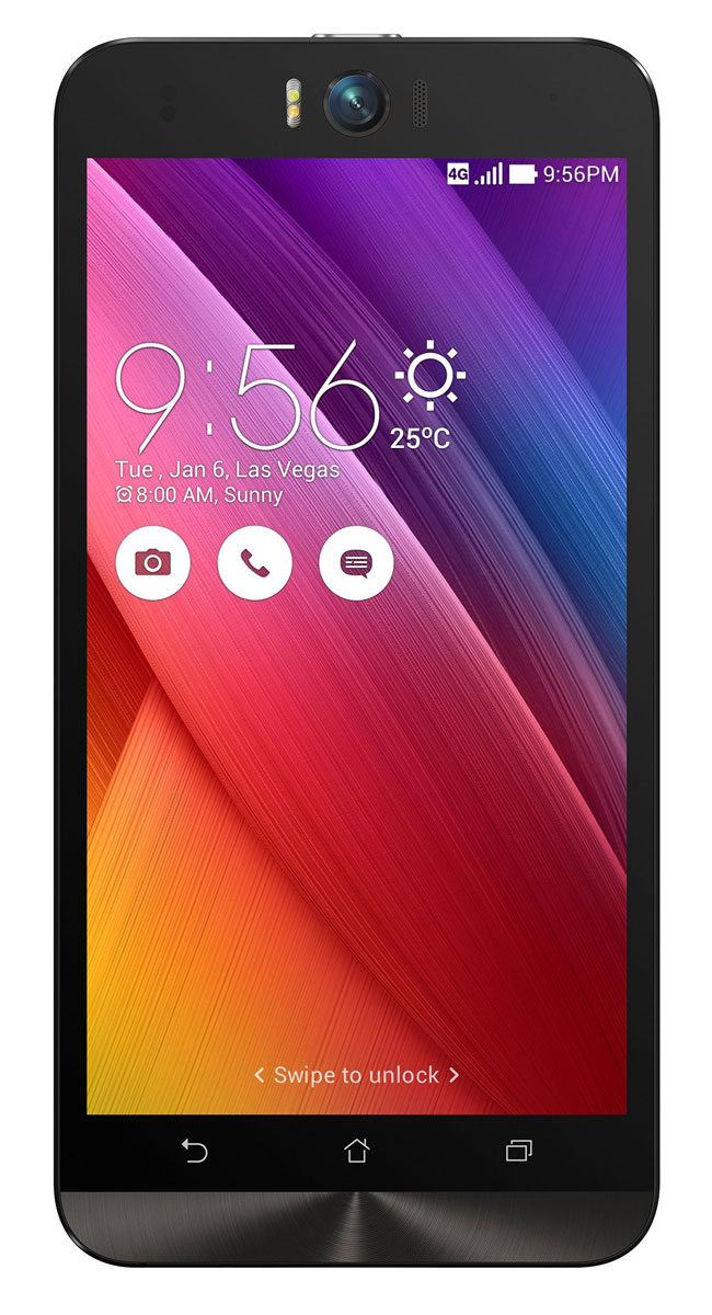 ASUS ZenFone Selfie ZD551KL (16GB), White (90AZ00U2-M01240)90AZ00U2-M01240 ASUS ZenFone Selfie ZD551KL (16GB), White (90AZ00U2-M01240)90AZ00U2-M01240Asus Zenfone Selfie ZD551KL - инновационное сочетание современных технологий, модных трендов и безупречного качества изготовления. В этом смартфоне есть все, чтобы увидеть себя в самом лучшем свете - две отличные камеры с множеством специальных режимов съемки, удобный интерфейс ZenUI и высококачественный экран. Отличительной особенностью смартфона ZenFone Selfie является высококачественная фронтальная камера с технологией PixelMaster, разрешением 13 мегапикселей, большой диафрагмой (F/2,2) и 88-градусным объективом, причем в режиме панорамных селфи она дает возможность снимать фотографии, охватывающие угол до 140 градусов. И фронтальная, и тыловая камеры смартфона оснащены двухцветной светодиодной вспышкой. В обоих применены современные компоненты от Largan и Toshiba, а в тыловой также реализована высокоскоростная система лазерной автофокусировки. Благодаря поддержке системы жестового управления ZenMotion, для перевода смартфона ZenFone Selfie в ...