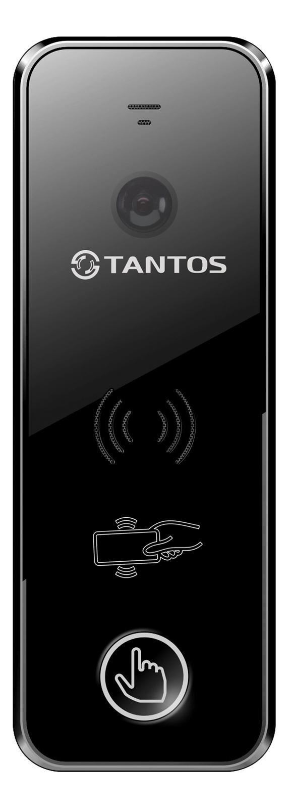 Tantos iPanel 2 WG, Black вызывная панельiPanel 2 WG (Black) 110 град. Tantos iPanel 2 WG, Black вызывная панельiPanel 2 WG (Black) 110 град.Вызывная панель цветного видеодомофона c расширенным углом и встроенным считывателем / контроллером карт Mifare. 2 варианта работы считывателя карт Mifare: автономный, с контроллером на 20 карт или сетевой, с выходом Wiegand-26 для подключения к внешнему контроллеру. Совместима с наиболее распространенными марками домофонов.