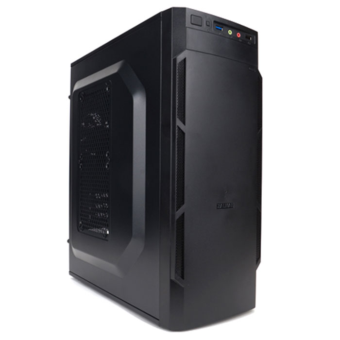 Zalman ZM-T1 Plus, Black компьютерный корпус77278 Zalman ZM-T1 Plus, Black компьютерный корпус77278Компьютерный корпус Zalman ZM-T1 Plus. Вентилируемая передняя панель: Помогает эффективно охлаждать HDD, отводя горячий воздух через вентиляционные отверстия в передней панели. До 4-х системных вентиляторов: Возможность установки до 4-х дополнительных вентиляторов (включая вентилятор на задней панели, которым уже оснащён корпус). Установка блока питания на дне корпуса: Предусмотрена возможность установки блока питания на дне корпуса для эффективного охлаждения самого блока питания и внутренних компонентов. USB 3.0 и удобный интерфейс: USB 3.0 порты, аудио разъем, кнопка питания и другие кнопки расположены на фронтальной панели для удобства пользователя. Отверстия для системы жидкостного охлаждения: Отверстия для системы жидкостного охлаждения на задней панели корпуса для удобства установки и обслуживания. Классический дизайн и широкая совместимость: Эффективность...