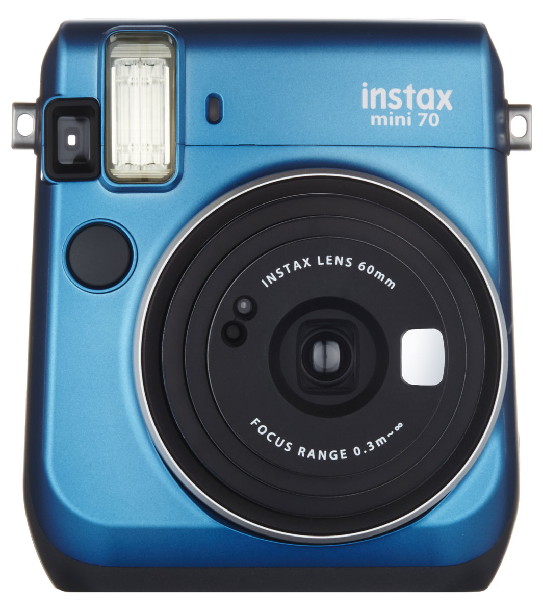 Fujifilm Instax Mini 70, Blue фотокамера мгновенной печатиINSTAX MINI 70 Fujifilm Instax Mini 70, Blue фотокамера мгновенной печатиINSTAX MINI 70С камерой Fujifilm Instax Mini 70 вы превратите серые будни в особенные дни, наполненные улыбками. Чтобы проводить время весело, всегда и везде берите с собой этот стильный фотоаппарат. Главной особенностью камеры является функция автоматического контроля экспозиции, которая позволяет запечатлеть, как объект съемки, так и фон в их естественной освещенности. Помимо этого Instax Mini 70 может похвастаться отдельным режимом съемки для создания cелфи. Использование режима selfie обеспечивает оптимальную яркость и расстояние для съемки автопортретов. Вы также можете проверить кадрирование в специальном зеркальце рядом с объективом. Высокопроизводительная вспышка автоматически определяет яркость окружающего освещения и устанавливает оптимальную выдержку - специальные настройки не требуются! С помощью функции Hi-Key можно запечатлеть яркие, красивые тона кожи. Также имеются режимы для съемки макро и пейзажей. Для максимального...