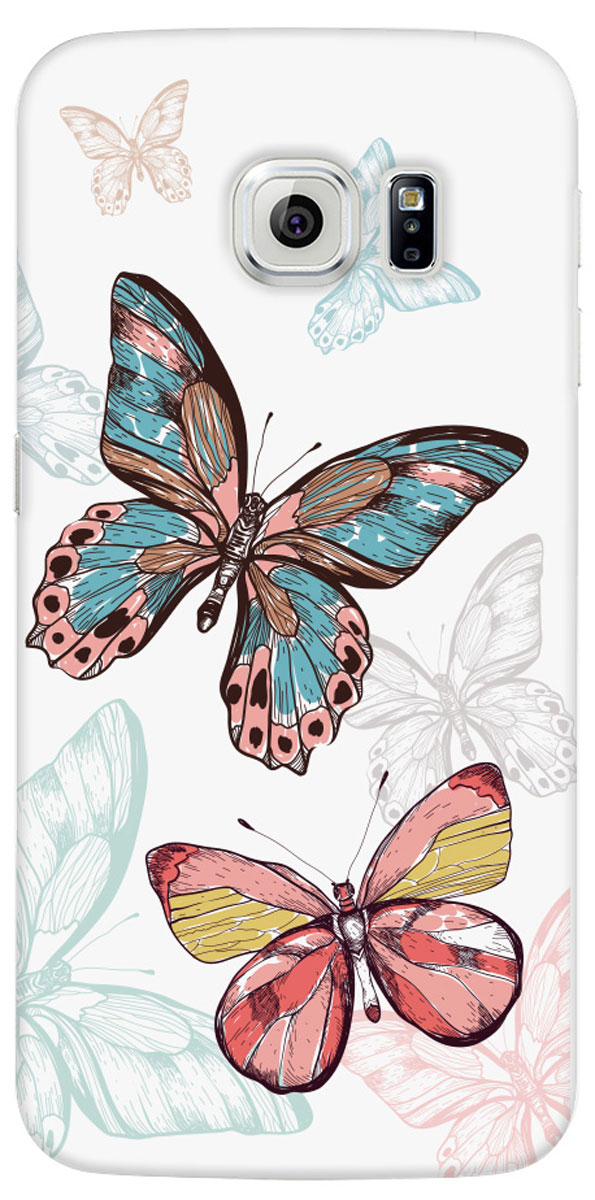 Deppa Art Case чехол для Samsung Galaxy S6 edge, Pastel (бабочки)100224 Deppa Art Case чехол для Samsung Galaxy S6 edge, Pastel (бабочки)100224Чехол Deppa Art Case для Samsung Galaxy S6 edge предназначен для защиты корпуса смартфона от механических повреждений и царапин в процессе эксплуатации. Имеется свободный доступ ко всем разъемам и кнопкам устройства. Чехол изготовлен из поликарбоната толщиной 1 мм и оформлен нежным принтом в пастельных тонах с изображением бабочек.