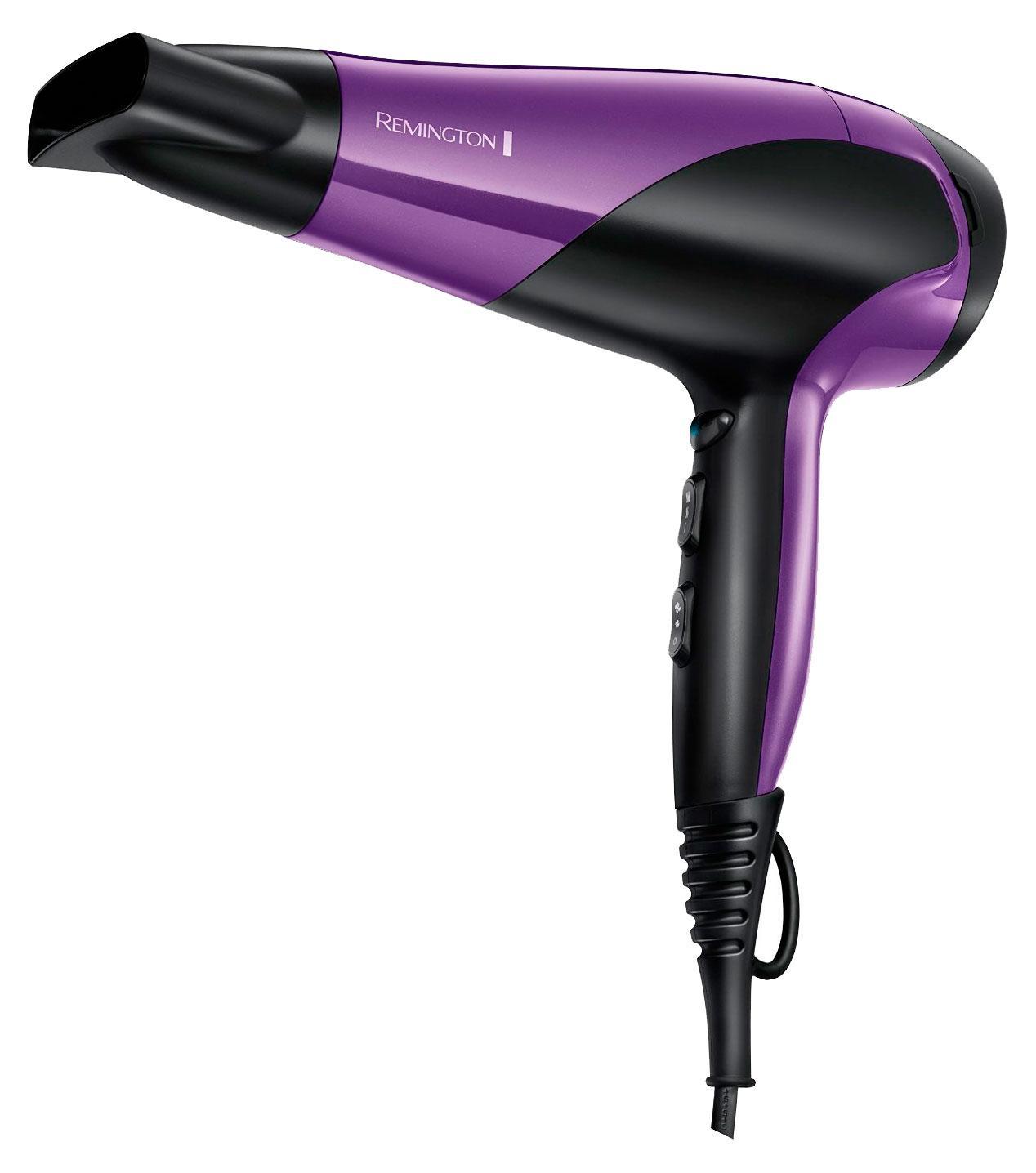Remington D3190 фенD3190 Remington D3190 фенD3190Этот мощный фен отлично подойдет для создания великолепных укладок. Оснащенный мотором мощностью 2200 Вт и ионным кондиционированием для блеска волос и предотвращения их спутывания, этот фен поможет вам всегда выглядеть превосходно.