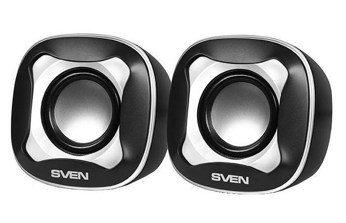 Sven 170, Black White акустическая система 2.0SV-013523 Sven 170, Black White акустическая система 2.0SV-013523Колонки SVEN – отличное решение для школьников, студентов и специалистов, проводящих много времени в сети. Они занимают совсем мало места на столе, и при этом обеспечивают четкую и громкую звукопередачу. С акустикой SVEN общение по скайпу, обучение online, просмотр видеороликов будет настоящим удовольствием.