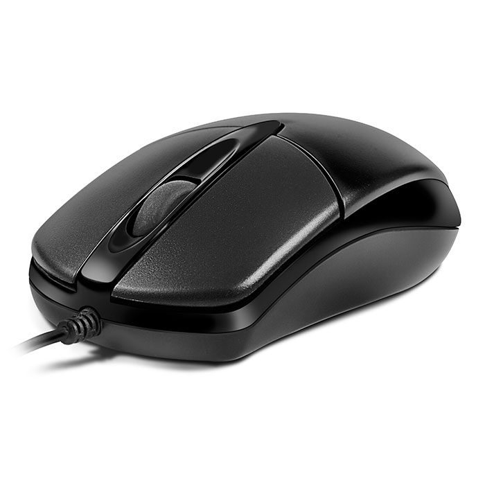 Sven RX-112 USB+PS/2, Black мышьSV-03200112UPSB Sven RX-112 USB+PS/2, Black мышьSV-03200112UPSBБлагодаря точному оптическому сенсору мышь RX-112 стабильно работает на любых поверхностях. Дополнительное удобство в использовании обеспечивает прорезиненное нескользящее колесо прокрутки. Симметричный корпус модели выполнен из качественного пластика. Он удобно лежит в руке - пользоваться моделью будет одинаково комфортно как левшам, так и правшам. Проводная мышь RX-112 - одно из самых выгодных предложений в ассортименте Sven. Эта модель - идеальное решение для работы и учебы. Качественное и недорогое устройство станет надежным помощником для студентов, школьников и офисных сотрудников.