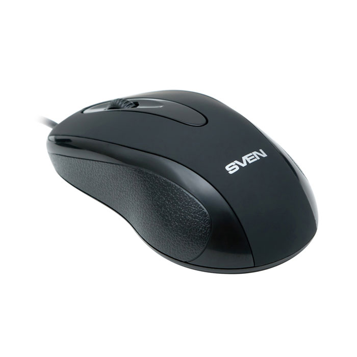 Sven RX-170 USB мышьSV-03200170UB Sven RX-170 USB мышьSV-03200170UBБлагодаря точному оптическому сенсору мышь Sven RX-170 стабильно работает на любых поверхностях. Дополнительное удобство в использовании обеспечивает прорезиненное нескользящее колесо прокрутки. Симметричный корпус модели выполнен из качественного пластика. Он удобно лежит в руке - пользоваться моделью будет одинаково комфортно как левшам, так и правшам.