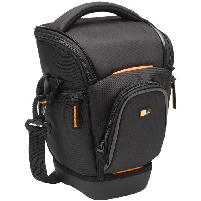 Case Logic SLRC-201, Black сумка-кобура для SLR фотоаппарата с zoom-объективомSLRC-201 Case Logic SLRC-201, Black сумка-кобура для SLR фотоаппарата с zoom-объективомSLRC-201Совершенствуйте свое мастерство, фотографируя с этой удобной твердой сумкой-кобурой для SLR фотокамеры. С надежным дизайном, профессиональной организацией внутреннего пространства и превосходной отделкой этой сумки вы можете достичь в фотографии любых высот. Case Logic SLRC-201 подходит для большинства SLR фотоаппаратов с zoom-объективом. Запатентованная система «гамак» поддерживает SLR фотоаппарат в сумке над дном, обеспечивая максимальную защиту от ударов. Сохраняющий форму мягкий внутренний материал защищает ЖК-экран. Три кармана на молнии для аксессуаров. Основание из водонепроницаемого прессованного материала EVA надежно защищает содержимое в любую погоду и позволяет сумке стоять без дополнительной опоры. Съемный уплотненный наплечный ремень.
