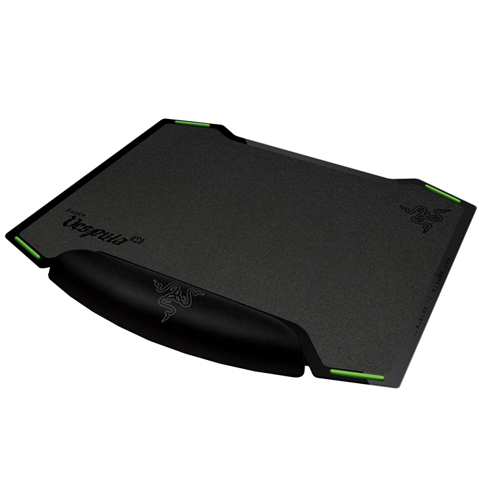Razer Vespula, Black коврик для мышиRZ02-00320100-R3M1 Razer Vespula, Black коврик для мышиRZ02-00320100-R3M1Двусторонний коврик для игровой мыши Razer Vespula имеет две различные игровые поверхности с износостойким покрытием, для возможности выбора предпочитаемого уровня скольжения мыши в игре. Сторона SPEED (СКОРОСТЬ) обеспечивает плавность быстрых перемещений мыши, а сторона CONTROL (КОНТРОЛЬ) гарантирует сверхточное позиционирование курсора и тактильную обратную связь с текстурированной поверхностью. Razer Vespula позволяет пользователю с невероятной легкостью менять поверхность коврика в зависимости от требований игры. Вы сможете дольше играть благодаря подставке под кисть, способной запоминать форму вашей руки. Подставка под кисть предназначена для снижения утомляемости, что усилит ваше преимущество в состязании. Вступите в бой со своими противниками с Razer Vespula. Двусторонний коврик для мыши: Предпочитаете ли вы расстреливать своих врагов на высокой скорости поверхности SPEED (СКОРОСТЬ) или с предельной точностью поверхности CONTROL (КОНТРОЛЬ), Razer Vespula...