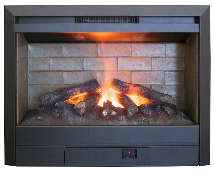 Электроочаг 3D RealFlame Sevilla 26Sevilla 26 Электроочаг 3D RealFlame Sevilla 26Sevilla 26Электрический очаг RealFlame Sevilla 26 предназначен для встраивания в обрамления под широкий очаг. С потрясающим эффектом пламени и муляжом дров расположенных за стеклом. Посредством регулятора яркости огня можно задать желаемую яркость пламени. Нагреватель с поддувом спрятан в верхней части очага и обеспечивает обогрев в холодную погоду. Габариты встраиваемые 59,7 см х 69.36 см х 23.34 см Размер очага: 26