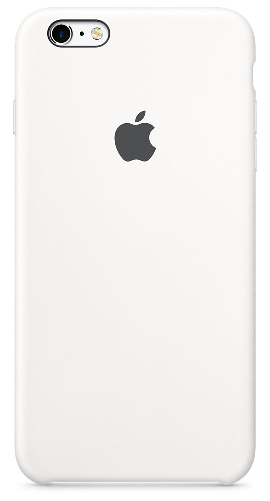 Apple Silicone Case чехол для iPhone 6s Plus, WhiteMKXK2ZM/A Apple Silicone Case чехол для iPhone 6s Plus, WhiteMKXK2ZM/AApple Silicone Case плотно прилегает к кнопкам управления громкостью и режима сна. Он точно повторяет контуры iPhone 6s Plus и iPhone 6 Plus, поэтому телефон не выглядит громоздким. Мягкая внутренняя поверхность чехла, выполненная из микроволокна, защитит корпус вашего iPhone. А внешняя поверхность с шелковистой силиконовой отделкой очень приятна на ощупь.