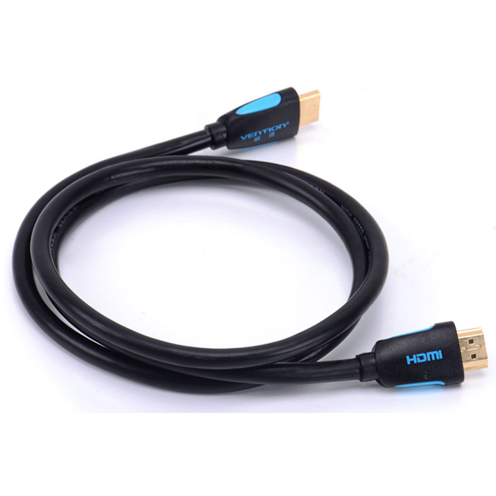Vention High speed v2.0 with Ethernet кабель HDMI (2 м)VAA-M01-B200 Vention High speed v2.0 with Ethernet кабель HDMI (2 м)VAA-M01-B200Цифровой кабель новейшего поколения Vention High speed v2.0 предназначен для подключения источника видеосигнала и устройства отображения. Канал Ethernet позволяет нескольким устройствам работать в сети без необходимости подключения дополнительных проводов, а также напрямую обмениваться контентом, на скорости до 100 Мбит/сек. Кабель имеет пропускную способность до 18 Гб/сек, поддерживает разрешение Ultra HD 4K (2160p), 3D- возможности, Blu-ray, а также поддержку более чем 8 каналов аудио. Наличие обратного канала аудио устраняет необходимость в отдельном проводе для передачи звука в ресивер с телевизора или другого устройства, которое является одновременно источником аудио и видео. Продукция Vention соответствует следующим сертификатам: RoHS, CE, FCC, TIA, ISO. Тип оболочки: ПВХ Материал проводника: чистая бескислородная медь