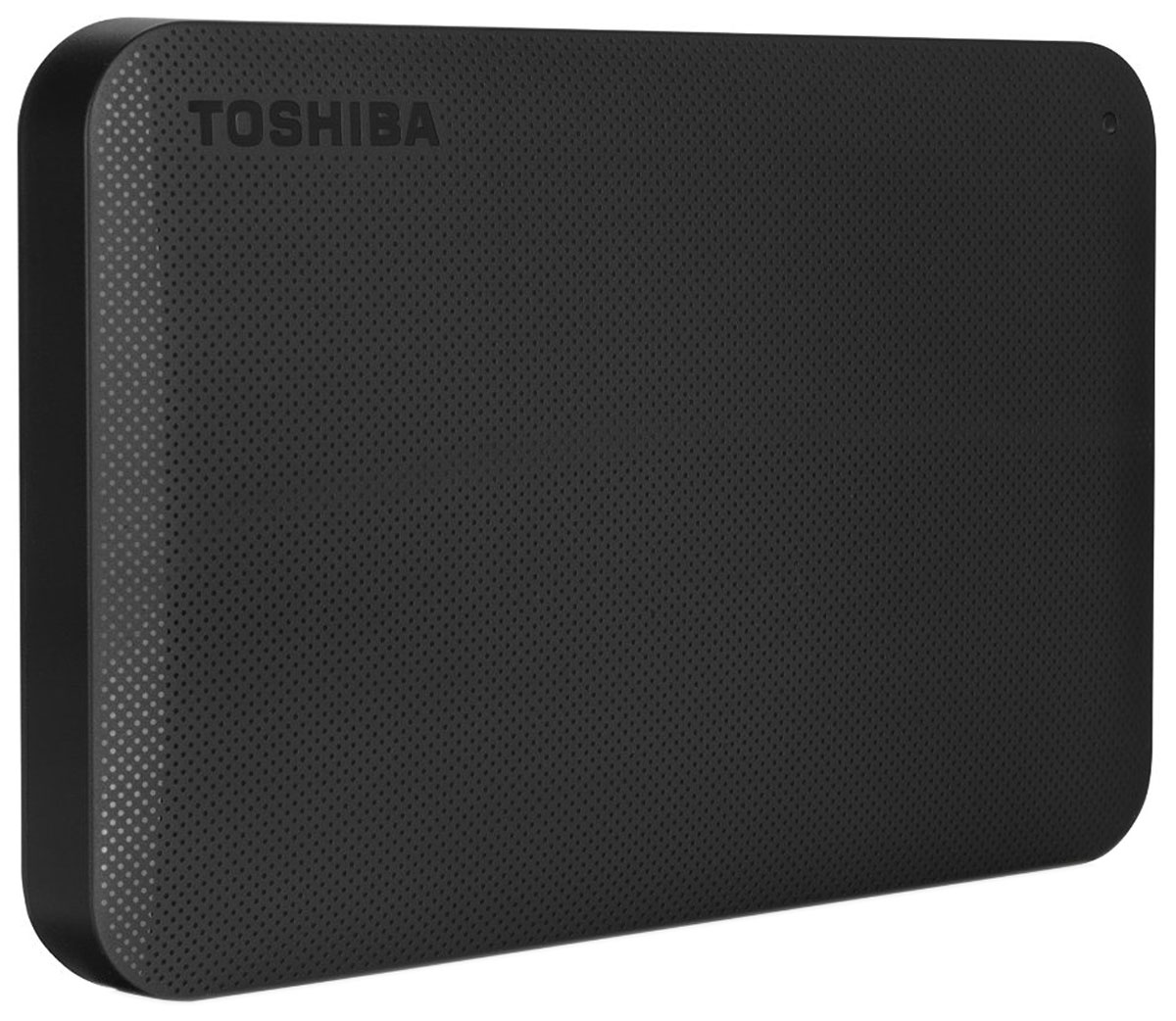 Toshiba Canvio Ready 2TB, Black внешний жесткий диск (HDTP220EK3CA)HDTP220EK3CA Toshiba Canvio Ready 2TB, Black внешний жесткий диск (HDTP220EK3CA)HDTP220EK3CAВнешний жесткий диск Toshiba Canvio Ready отличается высокими показателями по быстроте деятельности. Практически в течение считанных мгновений у вас появятся доступы к интересующим информационным данным. Такой результат достигается за счет эффективности действия интерфейса USB 3.0. Теперь вы сможете вести запись данных на скорости, равной 5 Гбит/с, что позволит копировать большие файлы в кратчайшие сроки. Обратная совместимость с интерфейсом USB 2.0 гарантирует стабильную работу с оборудованием предыдущего поколения: при помощи Canvio Ready удобно переносить информацию со старого компьютера на новый. Пропускная способность интерфейса: 5 Гбит/сек Поддержка ОС: Windows 10, Windows 8, Windows 7
