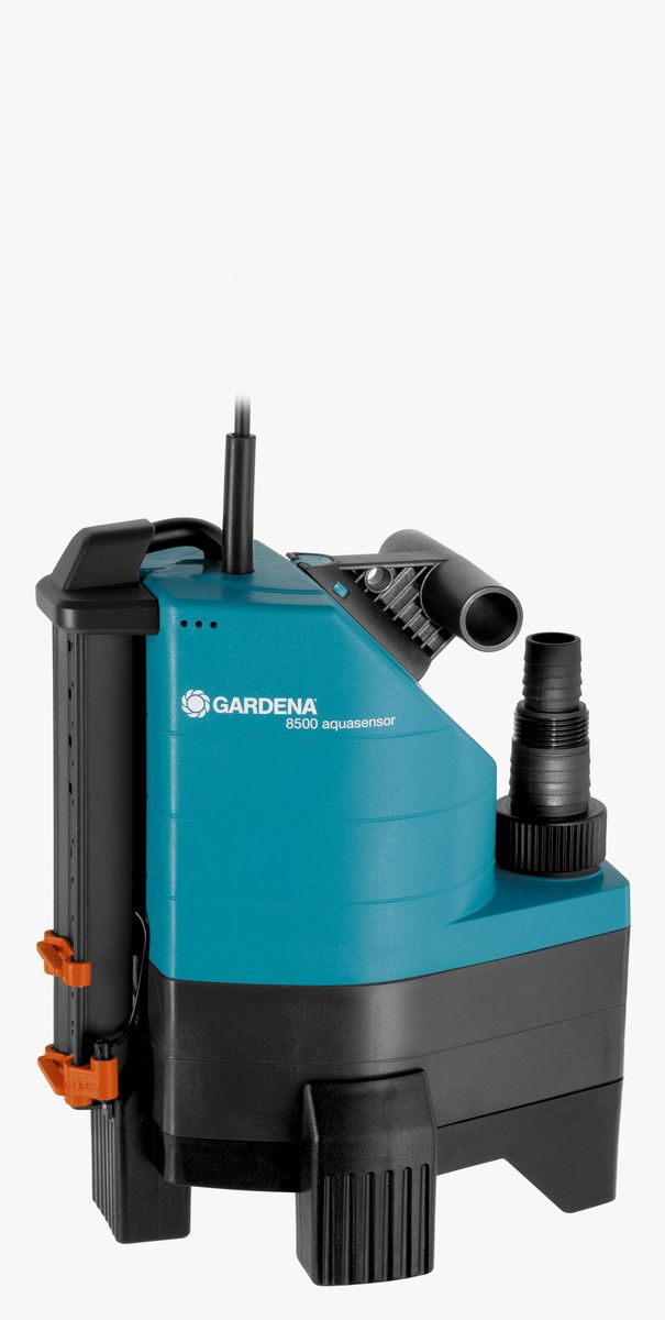 Насос дренажный Gardena 8500 Aquasensor Comfort, для грязной воды01797-20.000.00 Насос дренажный Gardena 8500 Aquasensor Comfort, для грязной воды01797-20.000.00Иногда вода может появиться там, где ее не должно быть, например, в подвале или возле стиральной машины, либо вам необходимо просто откачать или перекачать воду. Дренажный насос GARDENA идеально подходит для быстрой перекачки чистой или загрязненной воды с диаметром до 30 мм. Благодаря наличию силового кабеля длиной 10 м, практичный и надежный насос может использоваться для выполнения различных задач даже на очень большой глубине. Встроенный датчик уровня воды aquasensor обеспечивает автоматическое включение насоса, когда вода достигает уровня 65 мм, после чего начинается быстрая и эффективная откачка воды. Надежный корпус насоса, выполненный из армированного стекловолокном пластика, износостойкое рабочее колесо насоса и малошумный, не требующий технического обслуживания конденсаторный двигатель с термовыключателем для защиты от перегрузок, гарантируют длительный срок эксплуатации насоса. Наличие универсального соединителя позволяет подключать к насосу шланг ...