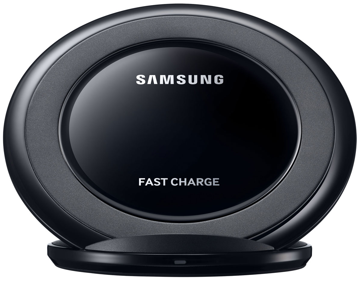 Samsung EP-NG930 беспроводное зарядное устройство, BlackEP-NG930BBRGRU Samsung EP-NG930 беспроводное зарядное устройство, BlackEP-NG930BBRGRUБеспроводное зарядное устройство Samsung EP-NG930 с поддержкой стандарта Qi поможет найти быстрый выход из сложной ситуации, если ваш смартфон Samsung разрядился в самый неподходящий момент, а времени на зарядку очень мало. Заряд аккумулятора происходит индукционным методом.