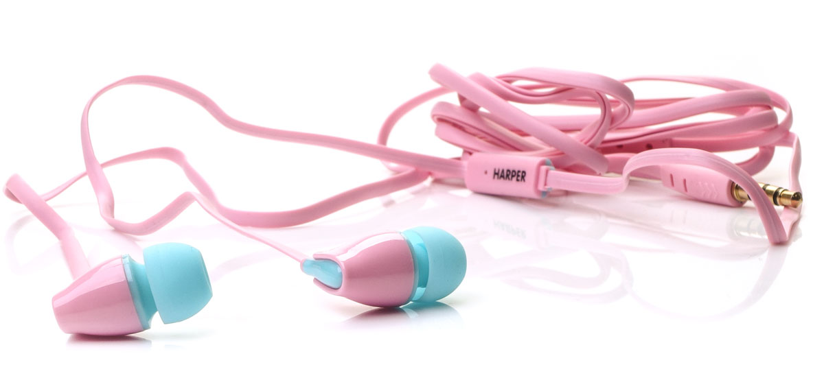 Harper Kids H-52, Pink наушникиH00000569 Harper Kids H-52, Pink наушникиH00000569Яркие и стильные наушники Harper Kids H-52 с отличным качеством звучания. Гарнитура имеет встроенный пульт и микрофон для быстрого переключения между музыкой и вызовами. Подключив её к своему смартфону или планшету вы сможете не только наслаждаться любимой музыкой, но и с легкостью ответить на звонок, не доставая гаджет. Гарнитура имеет плоский, эластичный и устойчивый к запутыванию кабель длиной 1,2 метра. В комплекте с наушниками идут мягкие силиконовые накладки 3-х размеров для максимального комфорта.