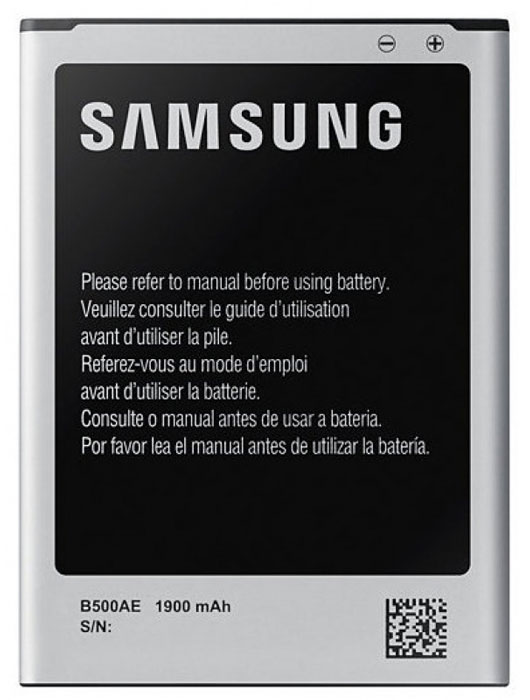 Samsung EB-B500AEBECRU cтандартный аккумулятор для S4 miniEB-B500AEBECRU Samsung EB-B500AEBECRU cтандартный аккумулятор для S4 miniEB-B500AEBECRUОригинальный литий-ионный аккумулятор EB-B500AEBECRU ёмкостью 1900 мАч разработан специально для Samsung GALAXY S4 mini и обеспечивает надёжную и продолжительную работу смартфона. Оригинальные литий-ионные аккумуляторы созданы исключительно для смартфонов Samsung, обеспечивая длительную работу мобильных устройств. Они надёжны и безопасны, поскольку прошли длительное тестирование и процесс сертификации. Для продления времени работы смартфона лучше всегда иметь при себе запасной аккумулятор.