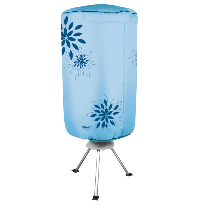 Atlanta ATH-5703, Blue сушилка для одеждыATH-5703_blue Atlanta ATH-5703, Blue сушилка для одеждыATH-5703_blueЭлектросушилка Atlanta ATH-5703 способна высушить мокрое белье всего лишь за два часа, при этом прибор займет совсем немного места. Таймер, рассчитанный на 3 часа, самостоятельно отключит устройство, если вы решили высушить одежду в свое отсутствие. Специальный вентилятор с подачей горячего воздуха, встроенный в сушилку, станет настоящей находкой для тех, кто не любит долго ждать. Легкая разборная конструкция Таймер на 180 минут Колесики с противооткатным механизмом Мощность 1000 Вт