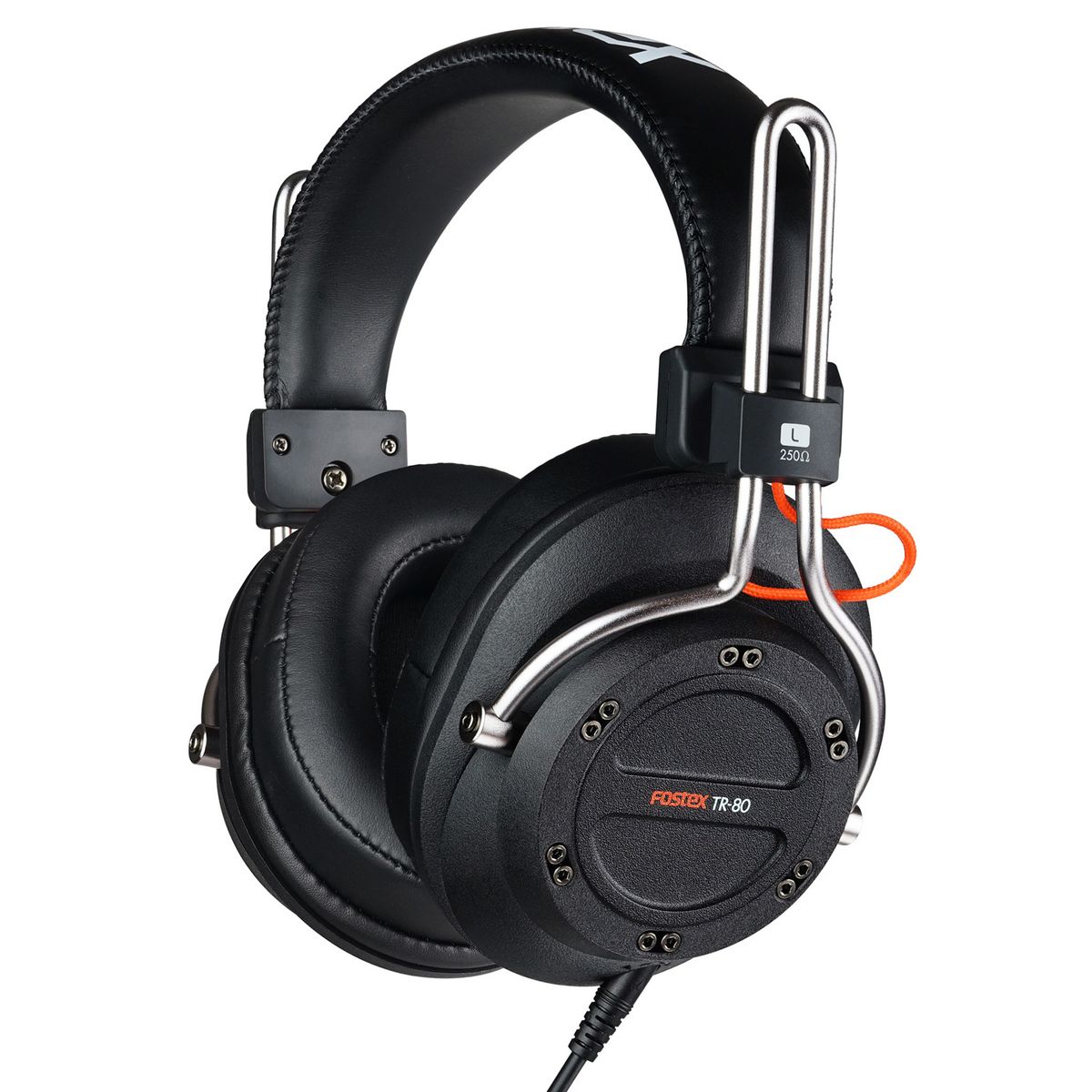 Fostex TR-80 (250 Ом) наушники4995090306308 Fostex TR-80 (250 Ом) наушники4995090306308Fostex TR-80 — это усовершенствованные профессиональные динамические наушники из новой линейки. Модель имеет закрытое акустическое оформление и обеспечивает звучание студийного уровня. Каждая пара наушников поставляется с двумя видами съёмных кабелей (витой и прямой), а также с двумя наборами амбушюр: стандартной толщины и утолщёнными. Конструкция наушников обеспечивают максимальный комфорт