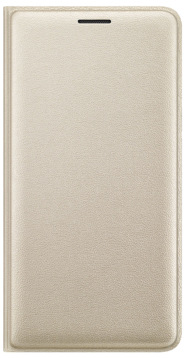 Samsung EF-WJ320 FlipWallet чехол для Galaxy J3 (2016), GoldEF-WJ320PFEGRU Samsung EF-WJ320 FlipWallet чехол для Galaxy J3 (2016), GoldEF-WJ320PFEGRUЧехол-книжка Samsung Flip Wallet подходит для модели смартфона Samsung Galaxy J3 (2016). В отличие от простых накладок он защищает не только боковые грани и заднюю стенку смартфона, но и экран от пыли, царапин и потертостей. Он выполнен из полиуретана и плотно прилегает к корпусу девайса. Изящный чехол в минималистичном стиле станет отличным подарком для практичных людей. В специальном кармашке внутри чехла можно хранить визитки, кредитные карты или денежные купюры. Тонкие стенки аксессуара практически не увеличивают габаритов Samsung Galaxy J3. При пользовании смартфона доступы ко всем портам и камере остаются открытыми.