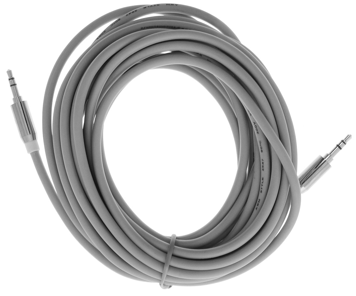 Greenconnect GC-AVC09, White Silver кабель AUX 5 мGC-AVC09-5m Greenconnect GC-AVC09, White Silver кабель AUX 5 мGC-AVC09-5mGreenconnect GC-AVC09 - аудио-кабель, который поможет вам ни на секунду не расставаться с музыкой. Он соединит ваш телефон или плеер с аудиосистемой автомобиля, с аудио разъёмом компьютера или ноутбука, с портативной колонкой. Главное отличие аудиокабеля - мягкая оболочка и стильные металлические соединители. Прекрасное качество исполнения и экранирование позволит избежать влияния помех при передаче сигнала.