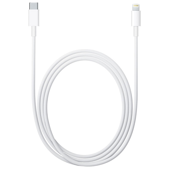 Apple USB-C/Lightning USB-кабель (1 м)MK0X2ZM/A Apple USB-C/Lightning USB-кабель (1 м)MK0X2ZM/AКабель USB-C позволяет подключить iPhone, iPad или iPod с разъёмом Lightning к порту USB-C на компьютере для синхронизации и зарядки. Этот кабель также можно использовать в сочетании с адаптером питания Apple USB-C мощностью 29 Вт для быстрой зарядки 12,9-дюймового iPad Pro.