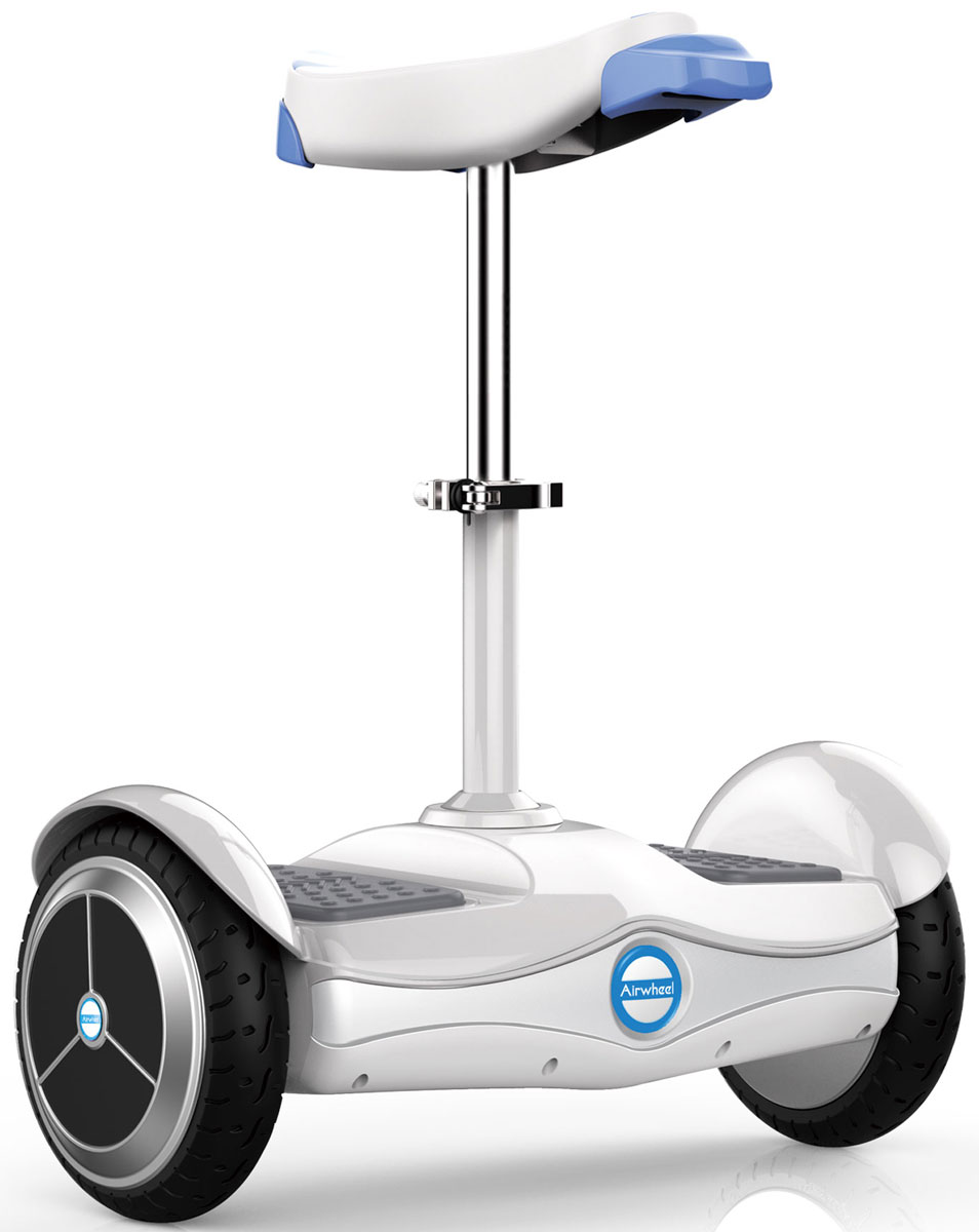 Airwheel S6, White двухколесный гироцикл с сиденьем (батарея LG 260 Вт/ч)AIRWHEEL S6-260WH Airwheel S6, White двухколесный гироцикл с сиденьем (батарея LG 260 Вт/ч)AIRWHEEL S6-260WHДвухколесный гироскутер с сидением и колесами диаметром 8 дюймов. Высокоэффективная батарея Дистанционное управление Приложение для смартфона Регулируемая высота сидения Bluetooth 260WH Материал корпуса: Металл; Пластик