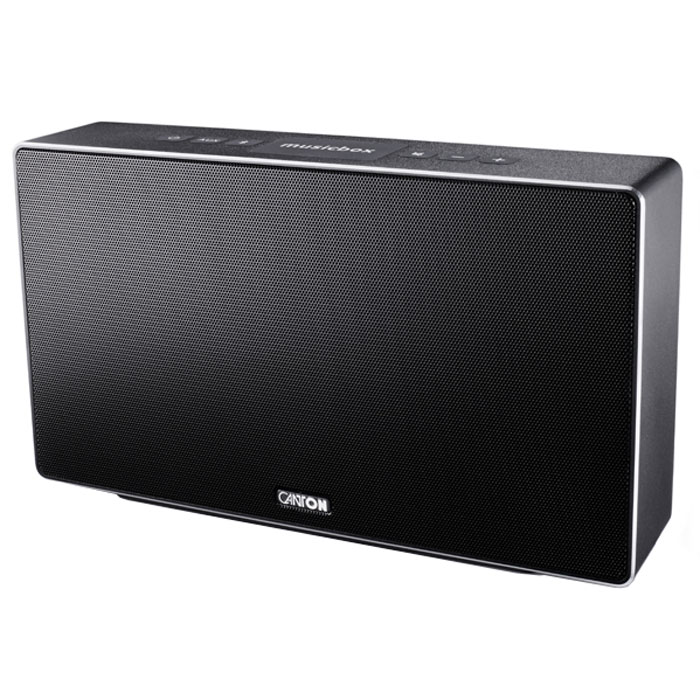Canton Musicbox S, Black портативная акустическая система4010243036823 Canton Musicbox S, Black портативная акустическая система4010243036823Canton Musicbox S - портативная акустическая система с насыщенными, живыми басами. Благодаря специальному процессору и оптимизированным параметрам излучателей система обеспечивает очень живой и натуральный звук, который прекрасно подходит для прослушивания музыки. При этом Canton Musicbox S отлично отыгрывает как lossless, так и MP3 файлы, что делает ее отличным выбором для тех, кто хранит на своих портативных устройствах самые обширные музыкальные коллекции. Данная модель оснащена приемником Bluetooth 4-го поколения, поддерживающего протоколы связи EDR, A2DP, HFP и HSP, а также технологию упрощенного соединения с мобильными устройствами NFC. Последняя позволяет осуществить стыковку с совместимыми гаджетами буквально одним движением руки: достаточно поднести смартфон или планшетный ПК к специальной площадке на корпусе, и через пару секунд связь будет установлена. Система оснащена также и традиционным линейным стереовходом для любых источников...