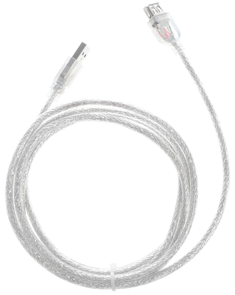 Greenconnect Premium GCR-UEC2M-BD2S, Clear кабель-удлинитель USB 1.8 мGCR-UEC2M-BD2S-1.8m Greenconnect Premium GCR-UEC2M-BD2S, Clear кабель-удлинитель USB 1.8 мGCR-UEC2M-BD2S-1.8mКабель-удлинитель Greenconnect Premium GCR-UEC2M-BD2S служит для увеличения расстояния между подключаемыми устройствами. Идеально подходит, если необходимо удобно расположить устройства на столе или USB порт расположен слишком далеко для подключения. Кабель имеет экранирование, что позволяет защитить сигнал при передаче от влияния внешних полей, способных создать помехи.
