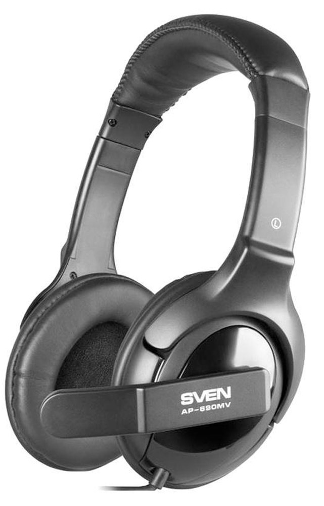 Sven AP-690MV наушники с микрофономSV-0410690MV Sven AP-690MV наушники с микрофономSV-0410690MVСегодня многие владельцы наушников и гарнитур негласно пропагандируют идею: «уши» должно быть видно! Это связано и с преимуществом конструкции закрытых амбушюров, и эффектом шумоподавления, и со стильным дизайном, который ни в коем случае не стоит скрывать. Ориентируясь на данную тенденцию, компания Sven представила модель наушников с микрофоном Sven AP-690MV. Регулируемое оголовье устройства обеспечивает удобную посадку гарнитуры на голове. Поворотный держатель позволяет установить микрофон на оптимальном для пользователя расстоянии. Управление громкостью в модели Sven AP-690MV осуществляется с помощью регулятора на кабеле. В устройстве выполнена система пассивного шумоподавления (Sven PNC). Это значит, что внешние звуки просто отсекаются и не оттеняют воспроизводимый аудиоконтент. Будь то музыка, фильм, разговор по мессенджеру или видеоконференция – звучание всегда будет очень чистым и детальным. Дизайн моделей выполнен в урбанистическом стиле и, несомненно, приглянется...