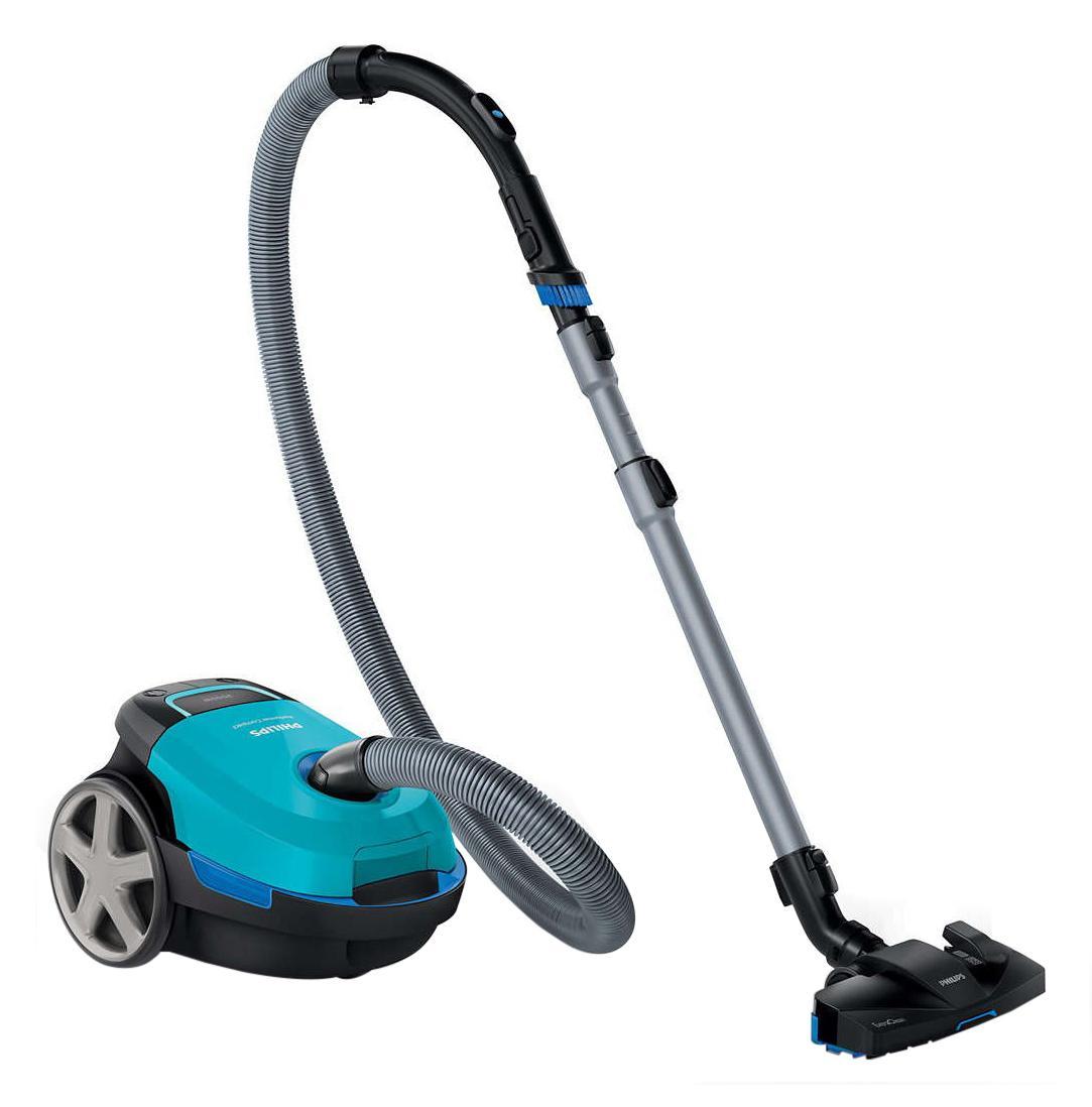 Philips FC8389/01 Performer Compact, Blue пылесосFC8389/01 Philips FC8389/01 Performer Compact, Blue пылесосFC8389/01Мешковый пылесос Philips Performer Compact обеспечивает идеальные результаты уборки без лишних хлопот. Технология AirflowMax поддерживает максимальную мощность всасывания до заполнения мешка. Насадка ExtraClean эффективно удаляет загрязнения на всех типах напольных покрытий. Мотор мощностью 2000 Вт: Мотор 2000 Вт обеспечивает высокую мощность всасывания и гарантирует отличные результаты уборки. Технология AirflowMax: Уникальная технология AirflowMax помогает поддерживать мощность всасывания на высоком уровне - в течение всего срока эксплуатации мешка. Эффективность технологии основана на трех ключевых факторах: 1) уникальный профиль ребер внутри пылесборника максимально усиливает поток воздуха вокруг мешка, позволяя использовать весь его объем 2) специальная конструкция вместительного контейнера для сбора пыли обеспечивает равномерное наполнение мешка 3) высококачественный и волокнистый материал позволяет не забиваться...