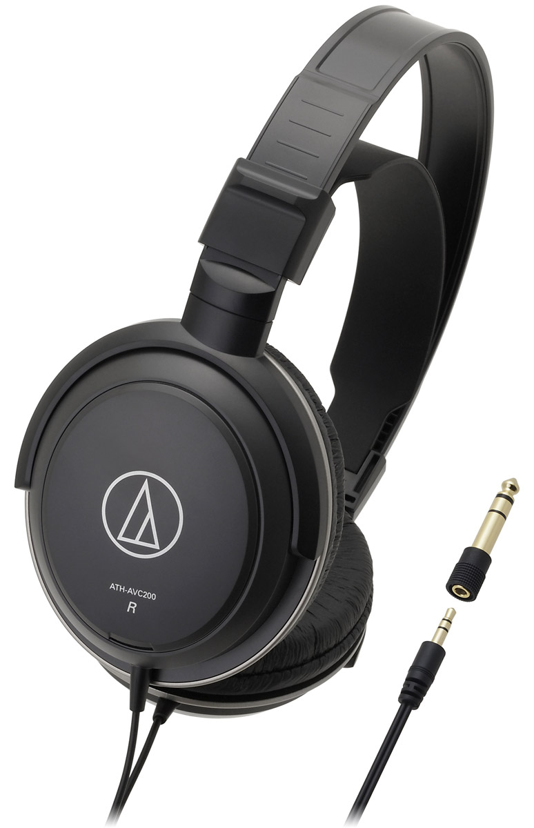 Audio-Technica ATH-AVC200 наушники4961310131975 Audio-Technica ATH-AVC200 наушники4961310131975Audio-Technica ATH-AVC200 – закрытые наушники с удобной посадкой, предназначенные для использования с домашним аудио и видео. Они обеспечивают качественное звучание для того, чтобы вы могли получить массу впечатлений от любимой музыки и фильмов. Современные 40-миллиметровые драйверы генерируют чистое звучание Подстраиваемое оголовье гарантирует комфортную посадку даже при длительном ношении Амбушюры плотно охватывают уши, что обеспечивает богатые басы