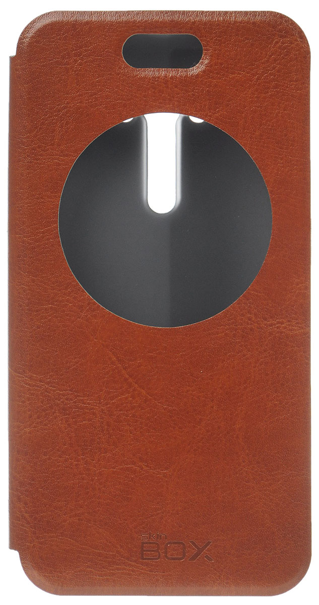 Skinbox Lux AW чехол для Asus Zenfone Selfie ZD551KL, BrownT-S-AZZD551KL-003 Skinbox Lux AW чехол для Asus Zenfone Selfie ZD551KL, BrownT-S-AZZD551KL-003Чехол Skinbox Lux AW для Asus Zenfone Selfie ZD551KL выполнен из высококачественного поликарбоната и экокожи. Он обеспечивает надежную защиту корпуса и экрана смартфона и надолго сохраняет его привлекательный внешний вид. Чехол также обеспечивает свободный доступ ко всем разъемам и клавишам устройства.