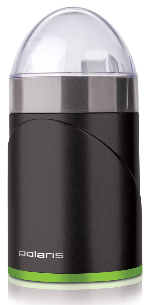 Polaris PCG 0914, Black Green кофемолкаPCG 0914 Polaris PCG 0914, Black Green кофемолкаPCG 0914Кофемолка Polaris PCG 0914 оснащена устройством для защитной блокировки двигателя лезвий. Сами лезвия этой модели выполнены из нержавеющей стали, что позволит кофемолке долго и старательно работать для вас. Вместимость данной кофемолки - 60 г, этого вполне хватит на несколько вечеров за чашечкой кофе.