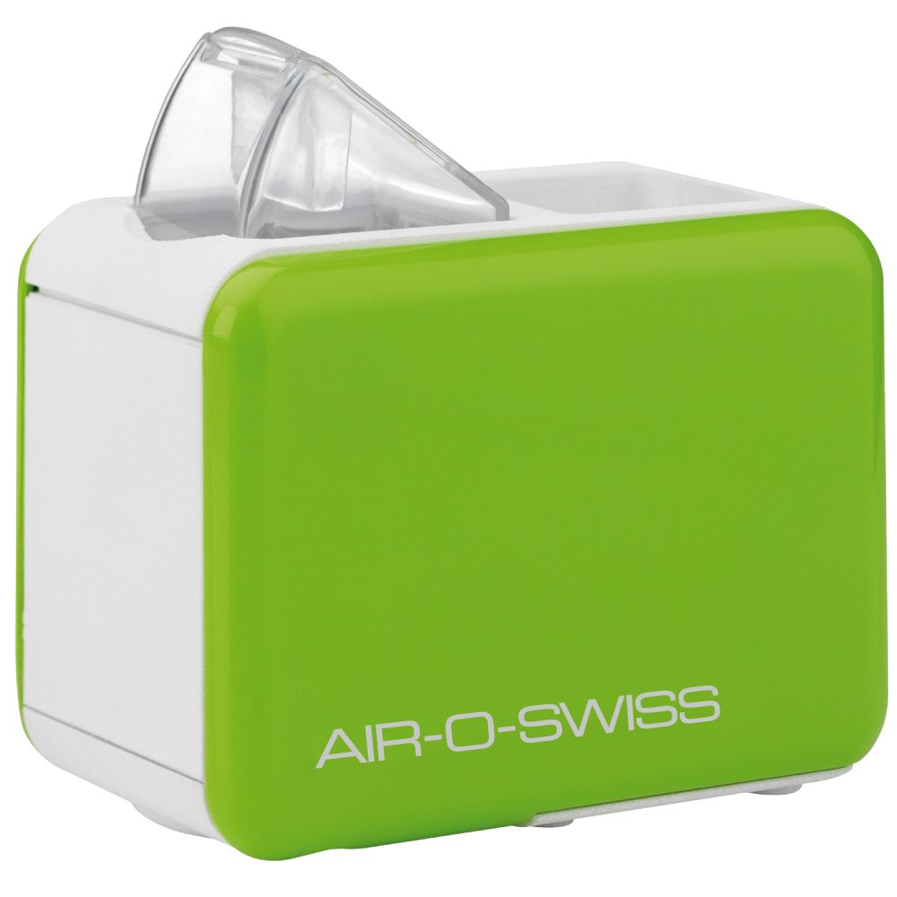 Boneco Air-O-Swiss U7146, Apple Green увлажнитель воздухаU7146 зеленый Boneco Air-O-Swiss U7146, Apple Green увлажнитель воздухаU7146 зеленыйМобильный увлажнитель воздуха Air-O-Swiss U7146 можно брать с собой куда угодно: на отдых, в командировку, в офис – в любой поездке он будет сопровождать Вас, поддерживая оптимальный уровень влажности воздуха, где бы Вы ни находились. Маленький и яркий увлажнитель Air-O-Swiss U7146 в кратчайшие сроки создаст благоприятный микроклимат в гостиничном номере или апартаментах, насыщая воздух живительной влагой. Такой легкий и компактный, он не займет много места и не потребует особого ухода. Прибор работает по принципу ультразвукового увлажнения воздуха. Вода, попадая в камеру парообразования, под воздействием ультразвука расщепляется на мельчайшие брызги. Микроскопические капли образуют своеобразное облако пара, вентилятор малой мощности прогоняет наружный воздух, подавая пар в помещение, который затем равномерно по нему распространяется. Уникальность модели AOS U7146 - в том, что в качестве емкости для воды выступает стандартная пластиковая бутылка...